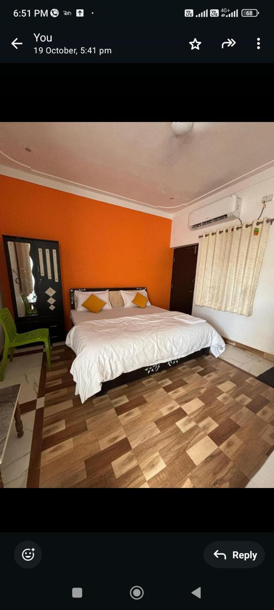 City And Palace View Guest House Udaipur Rom bilde