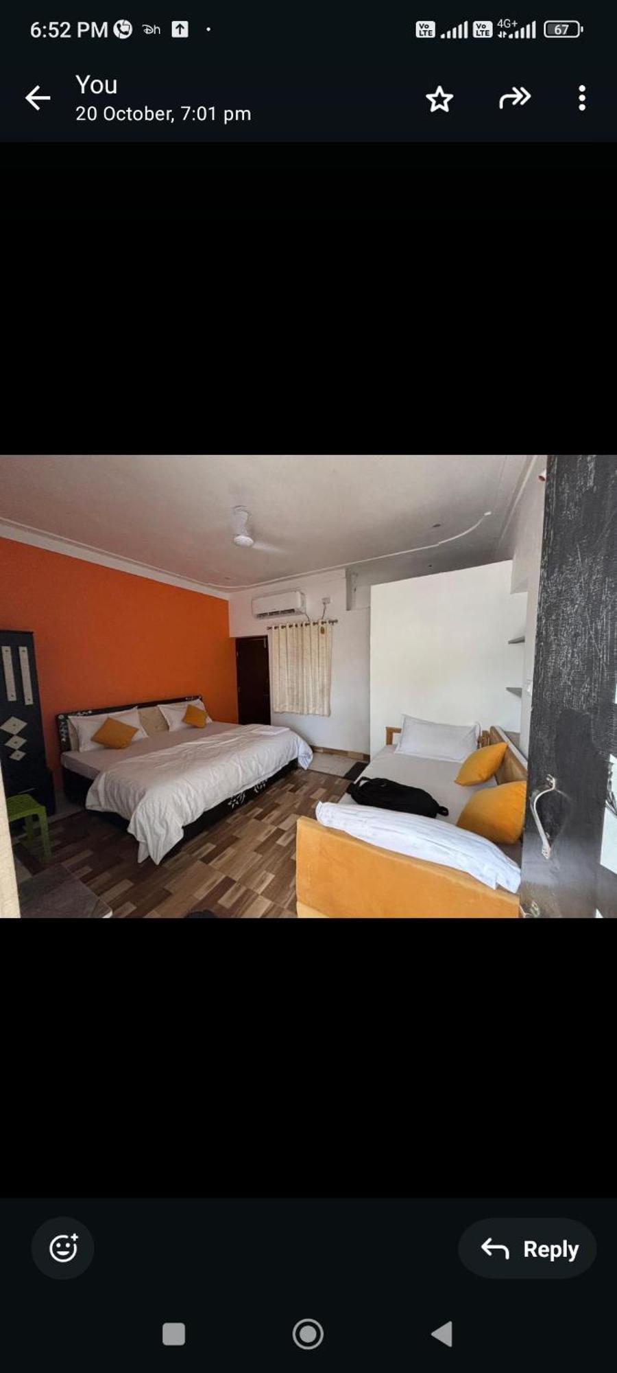 City And Palace View Guest House Udaipur Rom bilde
